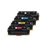 Compatible HP (CE410X) (CE411A) (CE412A) (CE413A) Set of 4 Laser Toner Cartridges (HP 305X/A)